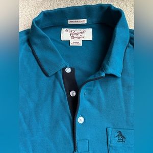 Original Penguin Slim Fit Mens Polo. Size Medium. EUC.